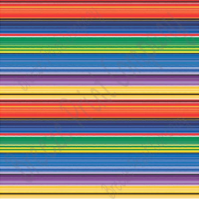 Serape stripe pattern Mexican blanket patterned sheet - HTV -  Adhesive Vinyl -  HTV 4107