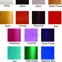 Glitter sticky vinyl Ultra Metallic adhesive outdoor viny sheets FDC 3700 series multiple colors available - Breeze Crafts