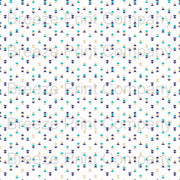 White with navy blue, tan and teal triangle pattern craft vinyl sheet - HTV -  Adhesive Vinyl -  tribal HTV3750