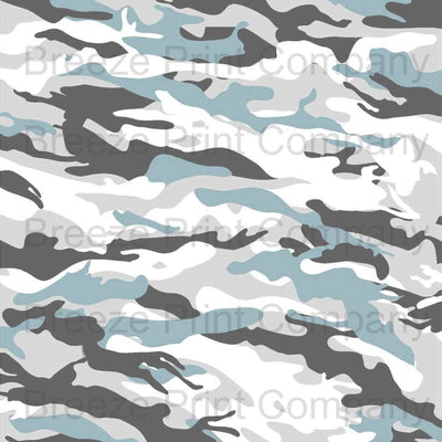 Grey Camouflage craft  vinyl - HTV -  Adhesive Vinyl -  camo army pattern  HTV169