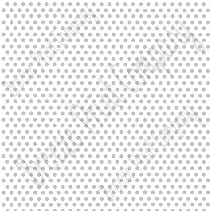 White with grey mini polka dots craft vinyl - HTV -  Adhesive Vinyl -   polka dot  HTV2338