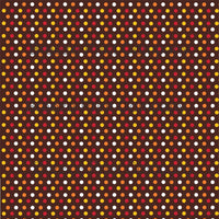 Thanksgiving mini polka dots pattern vinyl - HTV, adhesive vinyl - brown, yellow, red, orange and white HTV2335