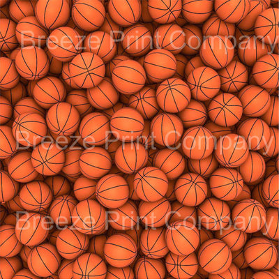 Basketball print craft  vinyl sheet - HTV -  Adhesive Vinyl -  pattern vinyl sports ball printed vinyl HTV252 - Breeze Crafts