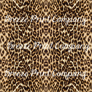 Jaguar print craft vinyl sheet - HTV -  Adhesive Vinyl -  leopard cheetah pattern vinyl  HTV4004
