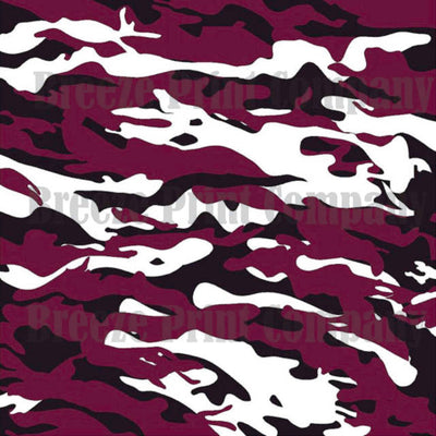 Purple, white, black and grey Camouflage craft vinyl - HTV