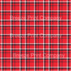 Red, white and black plaid pattern vinyl sheet - HTV - Adhesive Vinyl - HTV1842