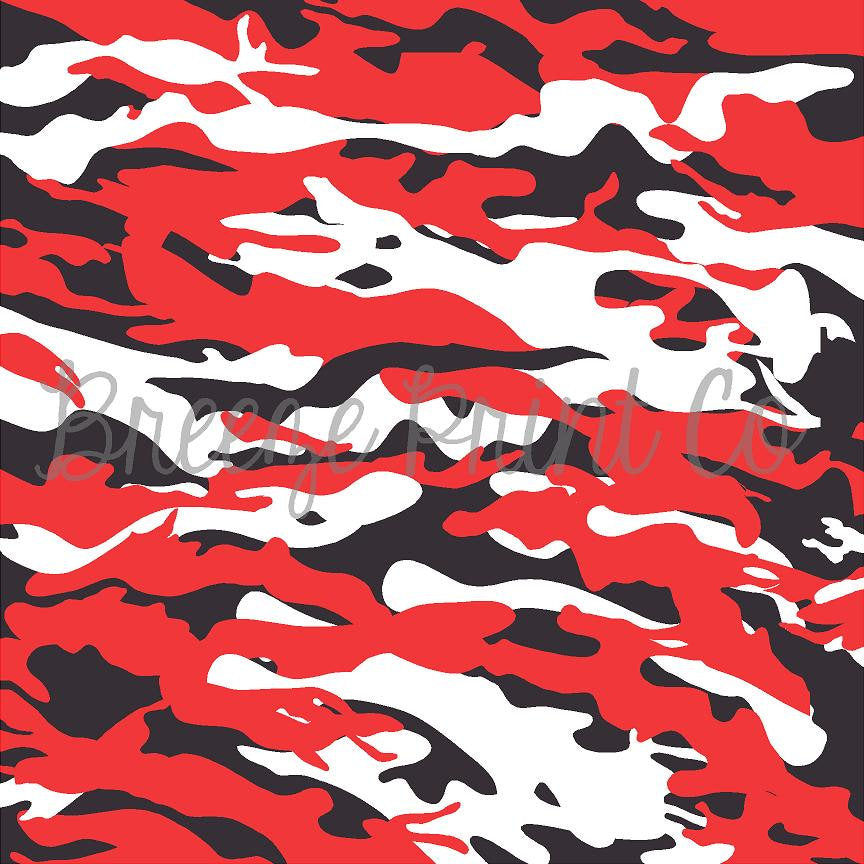 træ Sociologi Indstilling Red, black and white camouflage craft vinyl - HTV - Adhesive Vinyl - c |  Breeze Crafts
