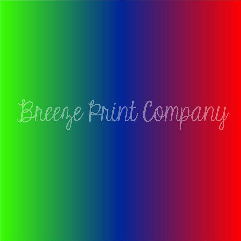Red and Blue USA Ombre Patterned Vinyl Sheet, Heat Transfer HTV or Adhesive  Vinyl, Craft Gradient Print, Fade Pattern Vinyl July 4th HTV3133 