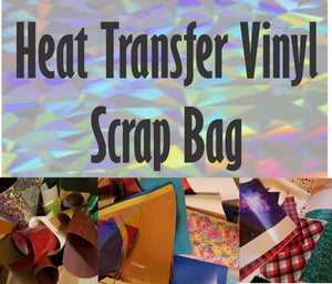 Scrap Bag of Heat transfer Vinyl