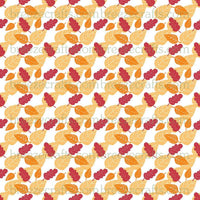 Autumn leaf patterned Vinyl, fall pattern craft vinyl sheet - HTV or Adhesive Vinyl - Thanksgiving, red and yellow, leaves HTV8300