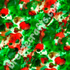 Christmas watercolor Patterned Vinyl, red and green craft vinyl sheets - HTV or Adhesive Vinyl - ink blot HTVWC33 - Breeze Crafts