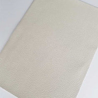 Beige textured faux leather sheets, solid litchi pebbled leather fabric, for bows, earrings and more A4 8x11 inch sheet 19011 - Breeze Crafts