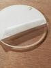 Oval Clear Acrylic Blanks for keychains, ornaments, signs and more, choose your size, with hole or no hole 1.5&quot;-20&quot; OV1
