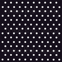 Black with white polka dots craft  vinyl - HTV -  Adhesive Vinyl -  polka dot pattern   HTV7 - Breeze Crafts