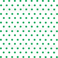 White with green polka dots craft  vinyl - HTV -  Adhesive Vinyl -  polka dot pattern   HTV20