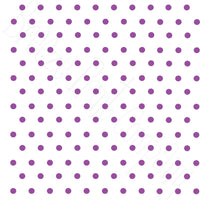 White with purple polka dots craft  vinyl - HTV -  Adhesive Vinyl -  polka dot pattern   HTV27