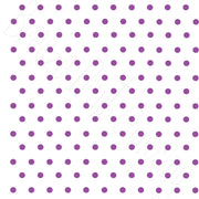 White with purple polka dots craft  vinyl - HTV -  Adhesive Vinyl -  polka dot pattern   HTV27
