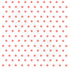 White with coral polka dots craft  vinyl - HTV -  Adhesive Vinyl -  polka dot pattern   HTV37