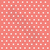 Coral with white polka dots craft  vinyl - HTV -  Adhesive Vinyl -  polka dot pattern   HTV43 - Breeze Crafts