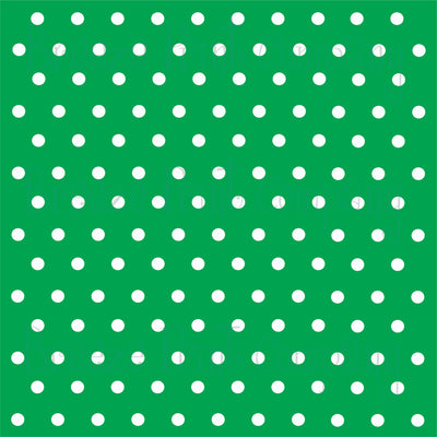 Products, green polka dots