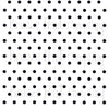 White with black polka dots craft  vinyl - HTV -  Adhesive Vinyl -  polka dot pattern   HTV19