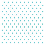 White with aqua polka dots craft  vinyl - HTV -  Adhesive Vinyl -  polka dot pattern   HTV33