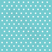 Aqua with white polka dots craft  vinyl - HTV -  Adhesive Vinyl -  polka dot pattern   HTV39 - Breeze Crafts