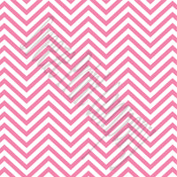 Pink chevron craft  vinyl - HTV -  Adhesive Vinyl -  medium pink and white zig zag pattern   HTV52