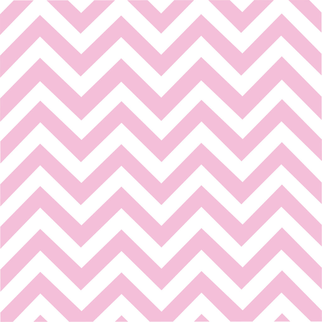 Pink and yellow chevron Wallpaper - Peel and Stick or Non-Pasted