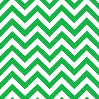 Green chevron craft  vinyl - HTV -  Adhesive Vinyl -  green and white large zig zag pattern   HTV106