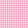 Pink Gingham  craft  vinyl sheet - HTV -  Adhesive Vinyl -  medium pink and white pattern vinyl   HTV215