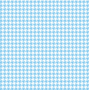 Light blue houndstooth craft  vinyl sheet - HTV -  Adhesive Vinyl -  blue and white pattern vinyl  HTV413