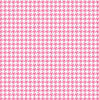Pink houndstooth craft  vinyl sheet - HTV -  Adhesive Vinyl -  medium pink and white pattern vinyl  HTV417