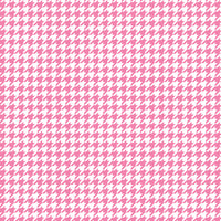Pink houndstooth craft  vinyl sheet - HTV -  Adhesive Vinyl -  medium pink and white pattern vinyl  HTV417