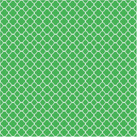 Green quatrefoil craft  vinyl - HTV -  Adhesive Vinyl -  green and white pattern vinyl HTV521