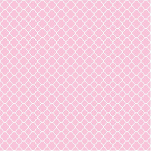 Light pink quatrefoil craft  vinyl - HTV -  Adhesive Vinyl -  pink and white pattern vinyl HTV559