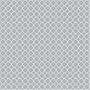 Gray quatrefoil craft  vinyl - HTV -  Adhesive Vinyl -  grey and white pattern vinyl HTV517 - Breeze Crafts