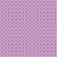 Orchid quatrefoil craft  vinyl - HTV -  Adhesive Vinyl -  orchid purple with white clover quatrefoil pattern vinyl HTV542