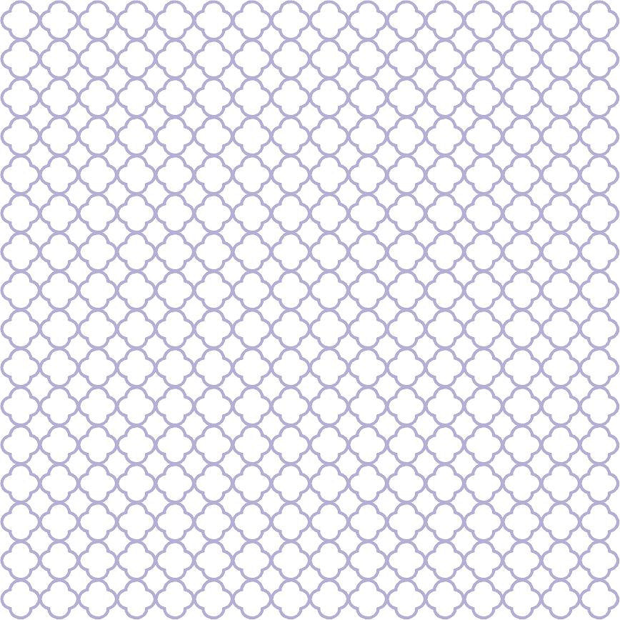 Lavender quatrefoil craft  vinyl - HTV -  Adhesive Vinyl -  white with light purple clover quatrefoil pattern vinyl HTV545
