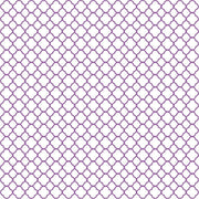 Purple quatrerfoil craft  vinyl - HTV -  Adhesive Vinyl -  white with purple clover quatrefoil pattern vinyl HTV544