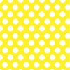 Yellow with white polka dots craft  vinyl - HTV -  Adhesive Vinyl -  large polka dot pattern HTV745