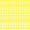Yellow and white tribal pattern craft  vinyl - HTV -  Adhesive Vinyl -  Aztec Peruvian pattern HTV931