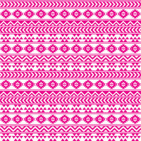 Magenta and white tribal pattern craft  vinyl - HTV -  Adhesive Vinyl -  Aztec Peruvian pattern HTV926