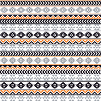 Gray black orange and white tribal pattern craft  vinyl - HTV -  Adhesive Vinyl -  Aztec Peruvian pattern grey Halloween HTV919 - Breeze Crafts