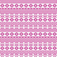 fuchsia and white tribal pattern craft  vinyl - HTV -  Adhesive Vinyl -  Aztec Peruvian pattern HTV917 - Breeze Crafts