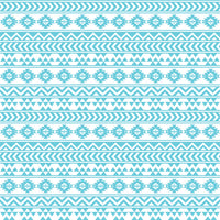 Aqua and white tribal pattern craft  vinyl - HTV -  Adhesive Vinyl -  Aztec Peruvian pattern HTV914 - Breeze Crafts
