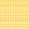 Yellow gold and white tribal pattern craft  vinyl - HTV -  Adhesive Vinyl -  Aztec Peruvian pattern HTV913
