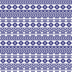 Navy and white tribal pattern craft  vinyl - HTV -  Adhesive Vinyl -  Aztec Peruvian pattern HTV928