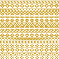 Gold and white tribal pattern craft  vinyl - HTV -  Adhesive Vinyl -  Aztec Peruvian pattern HTV910 - Breeze Crafts
