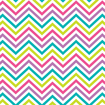 Lime, teal, orchid and hot pink chevron craft  vinyl - HTV -  Adhesive Vinyl -  zig zag pattern  HTV127